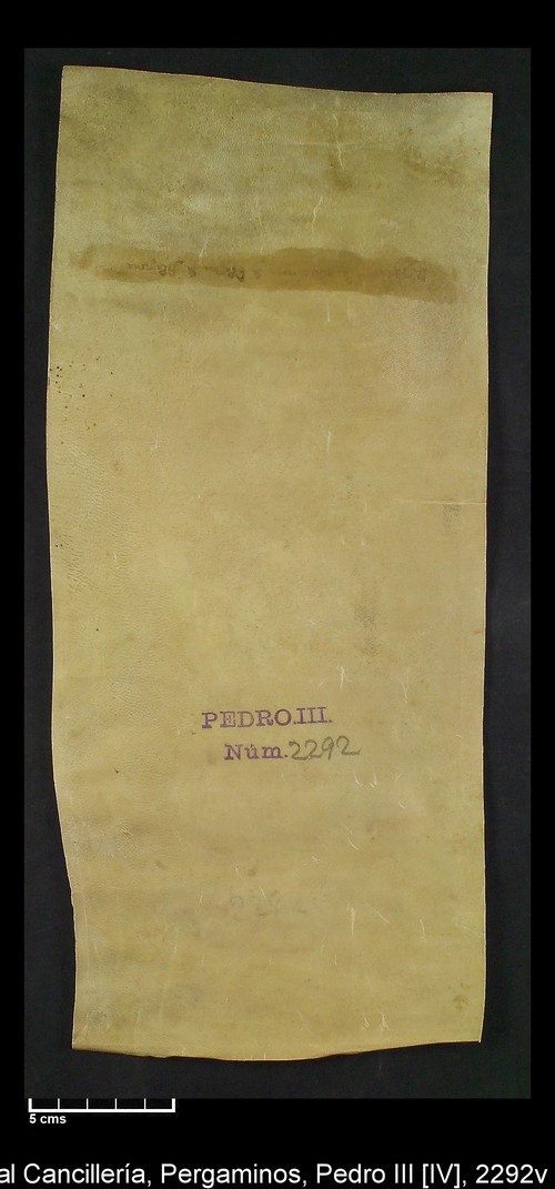 Cancillería,pergaminos,Pedro_IV,carp.281,nº2292/ Época de Pedro IV. (1362)