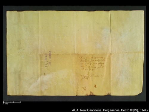 Cancillería,pergaminos,Pedro_IV,carp.298,nº3144/ Época de Pedro IV. (27-09-1382)