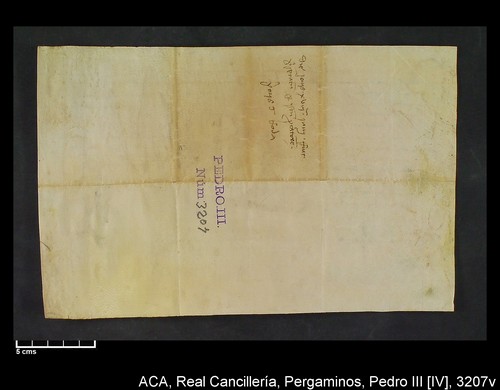 Cancillería,pergaminos,Pedro_IV,carp.300,nº3207/ Época de Pedro IV. (5-06-1383)