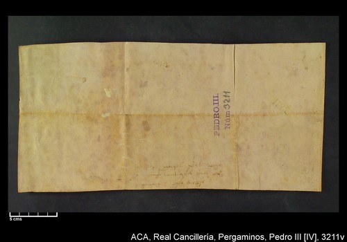 Cancillería,pergaminos,Pedro_IV,carp.300,nº3211/ Época de Pedro IV. (18-06-1383)