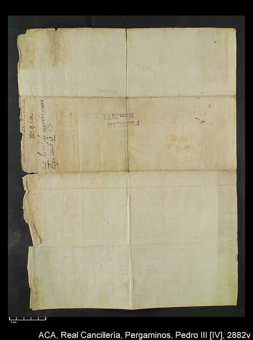 Cancillería,pergaminos,Pedro_IV,carp.293,nº2882/ Época de Pedro IV. (7-01-1378)
