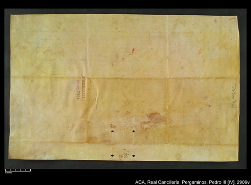 Cancillería,pergaminos,Pedro_IV,carp.294,nº2906/ Época de Pedro IV. (7-07-1378)