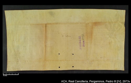 Cancillería,pergaminos,Pedro_IV,carp.295,nº2973/ Época de Pedro IV. (25-04-1380)