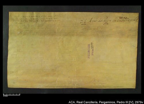Cancillería,pergaminos,Pedro_IV,carp.295,nº2979/ Época de Pedro IV. (23-05-1380)