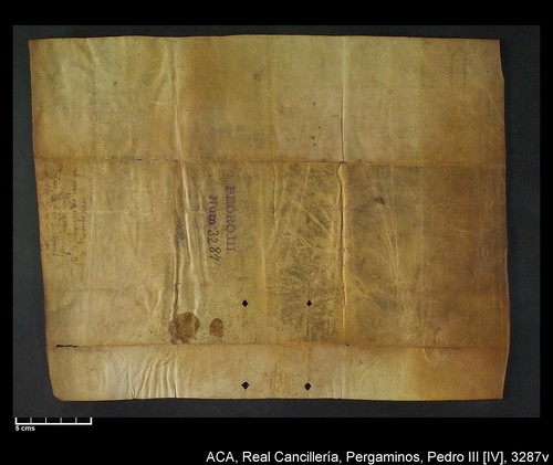 Cancillería,pergaminos,Pedro_IV,carp.301,nº3287/ Época de Pedro IV. (28-01-1386)