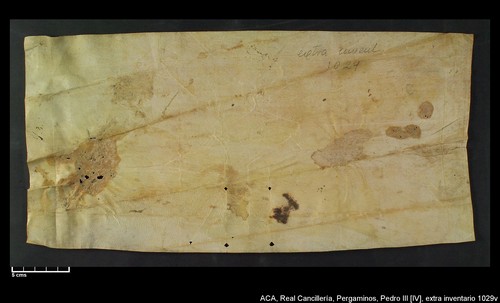 Cancillería,pergaminos,Pedro_IV,carp.302,extrainventario,nº1029/ Época de Pedro IV. (7-10-1337)