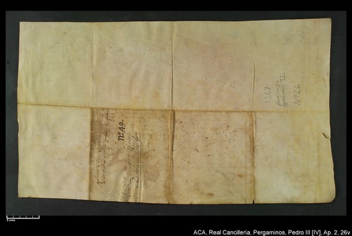 Imagen de Cancillería, pergaminos, Pedro IV, carp.304, apéndice II, nº26/ &E[...]