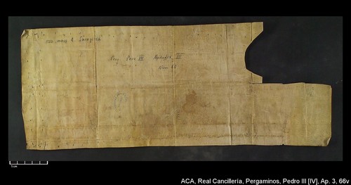 Cancillería,pergaminos,Pedro_IV,carp.305,apéndice_III,nº66/ Época de Pedro IV. (4-03-1372)
