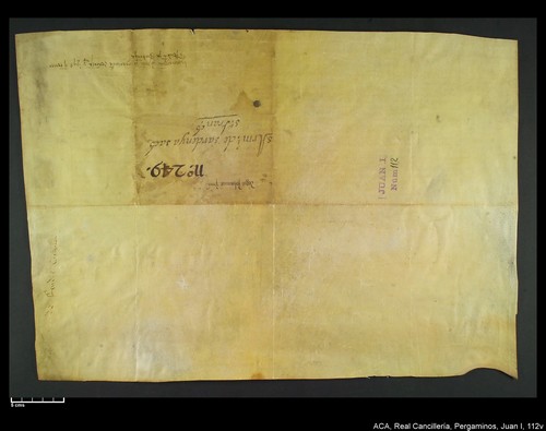 Cancillería,pergaminos,Juan_I,carp.309,nº112/ Época de Juan I. (23-10-1387)