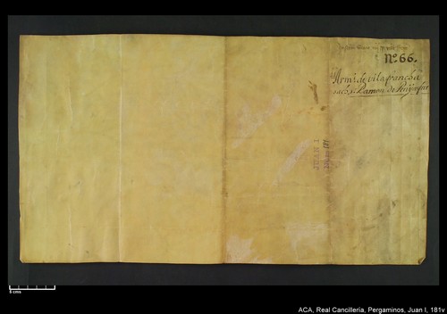 Cancillería,pergaminos,Juan_I,carp.310,nº181/ Época de Juan I. (9-04-1389)