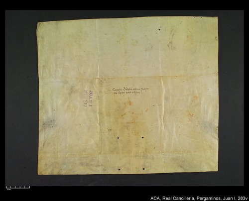 Cancillería,pergaminos,Juan_I,carp.312,nº283/ Época de Juan I. (25-07-1391)
