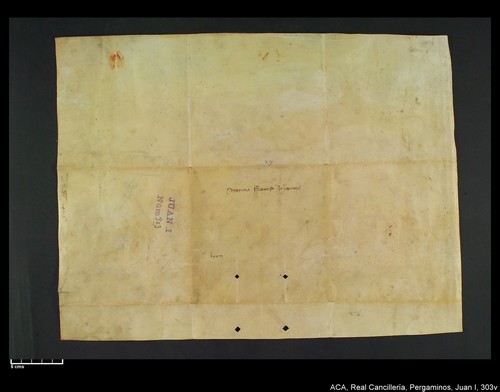 Cancillería,pergaminos,Juan_I,carp.313,nº303/ Época de Juan I. (2-10-1391)