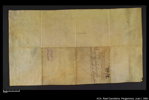 Cancillería,pergaminos,Juan_I,carp.314,nº398/ Época de Juan I. (2-02-1393)