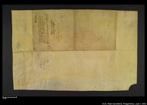 Cancillería,pergaminos,Juan_I,carp.315,nº435/ Época de Juan I. (26-07-1393)