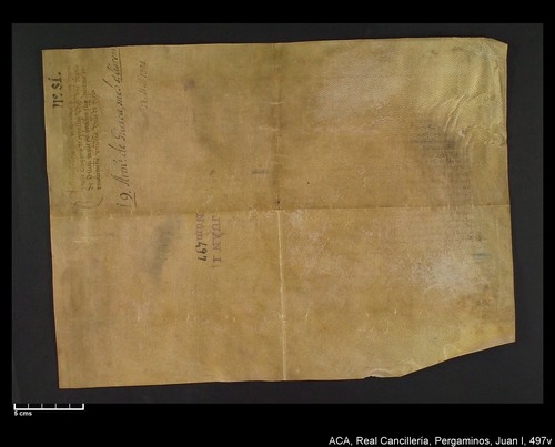 Cancillería,pergaminos,Juan_I,carp.316,nº497/ Época de Juan I. (13-04-1394)