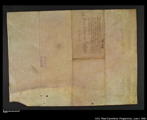 Cancillería,pergaminos,Juan_I,carp.316,nº498/ Época de Juan I. (13-04-1394)
