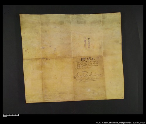 Cancillería,pergaminos,Juan_I,carp.317,nº509/ Época de Juan I. (27-04-1394)