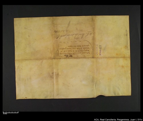Cancillería,pergaminos,Juan_I,carp.317,nº511/ Época de Juan I. (27-04-1394)
