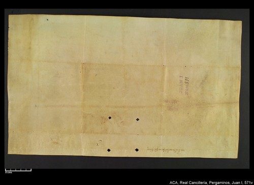 Cancillería,pergaminos,Juan_I,carp.318,nº571/ Época de Juan I. (10-05-1395)