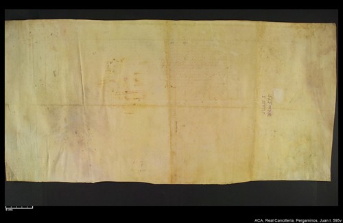 Cancillería,pergaminos,Juan_I,carp.318,nº595/ Época de Juan I. (5-10-1395)