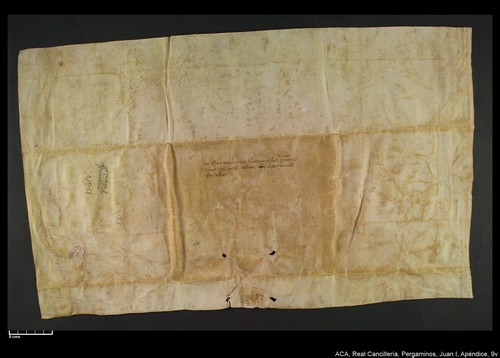 Cancillería,pergaminos,Juan_I,carp.320,apéndice_nº9/ Época de Juan I. (14-11-1391)