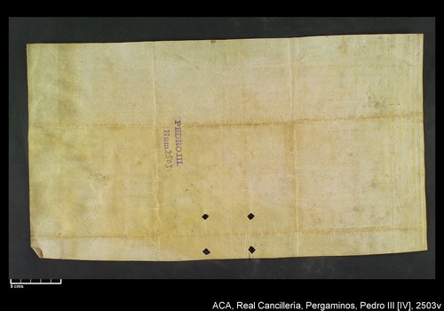 Cancillería,pergaminos,Pedro_IV,carp.286,nº2503/ Época de Pedro IV. (9-05-1368)