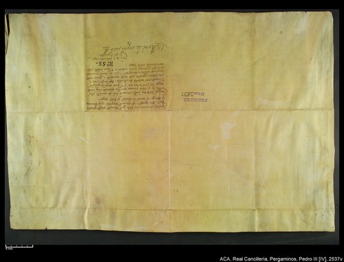 Cancillería,pergaminos,Pedro_IV,carp.286,nº2537/ Época de Pedro IV. (12-10-1368)