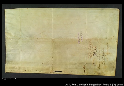 Cancillería,pergaminos,Pedro_IV,carp.287,nº2564/ Época de Pedro IV. (28-05-1369)
