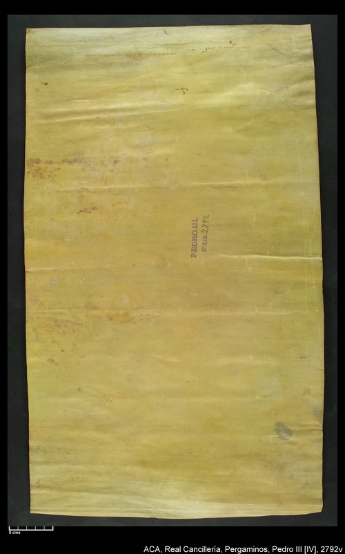 Cancillería,pergaminos,Pedro_IV,carp.291,nº2792/ Época de Pedro IV. (12-10-1375)
