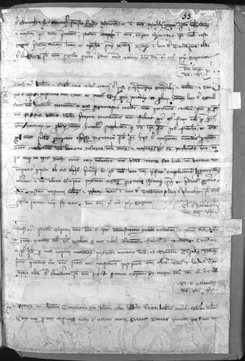 Cancillería,registros,nº490,fol.53/ Mandato. (8-3-1328)