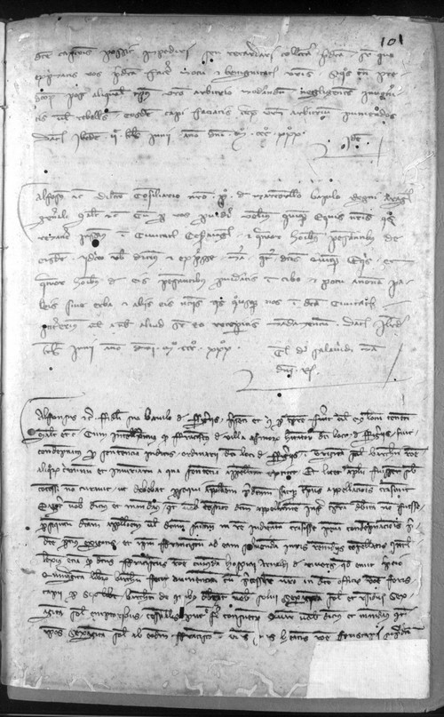 Cancillería,registros,nº495,fol.101/ Mandato. (1-6-1330)