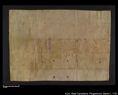 Cancillería,pergaminos,Martín_I,carp.323,nº115/ Época de Martín I. (15-12-1398)