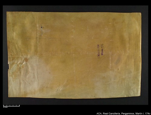 Cancillería,pergaminos,Martín_I,carp.324,nº174/ Época de Martín I. (26-11-1400)