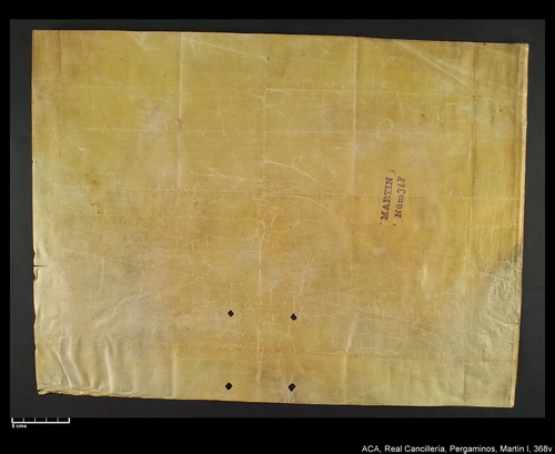 Cancillería,pergaminos,Martín_I,carp.328,nº368/ Época de Martín I. (9-04-1407)