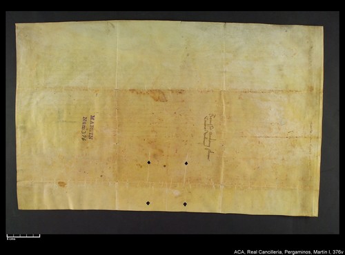 Cancillería,pergaminos,Martín_I,carp.328,nº376/ Época de Martín I. (16-07-1407)