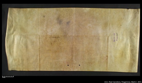 Cancillería,pergaminos,Martín_I,carp.330,nº467/ Época de Martín I. (25-01-1410)