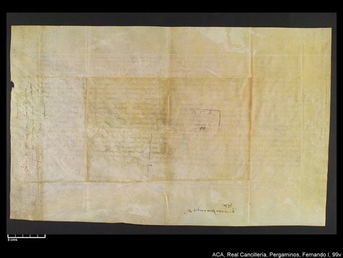 Cancillería,pergaminos,Fernando_I,carp.334,nº99/ Época de Fernando I. (3-03-1413)