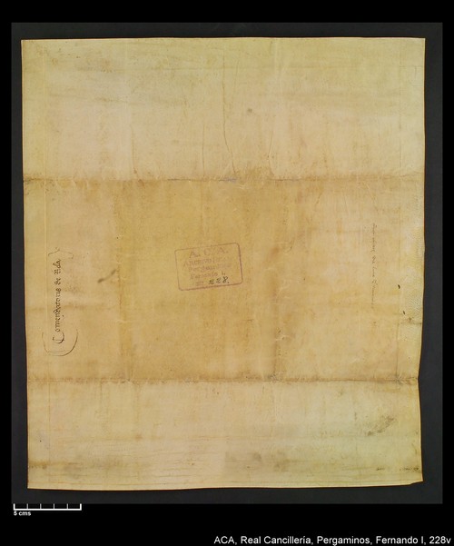 Cancillería,pergaminos,Fernando_I,carp.336,nº228/ Época de Fernando I. (30-10-1414)