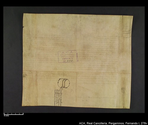Cancillería,pergaminos,Fernando_I,carp.337,nº278/ Época de Fernando I. (5-10-1415)