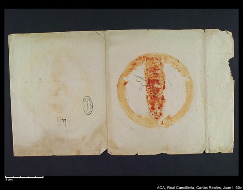 Imagen de Canciller&iacute;a, cartas reales, Juan I, caja 1, n&ordm;60/ Mandato. (23-04-1387)