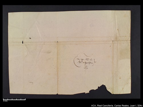 Imagen de Canciller&iacute;a, cartas reales, Juan I, caja 3, n&ordm;324/ Mandato. (21-01-1389)