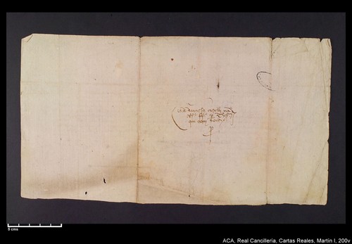 Imagen de Canciller&iacute;a, cartas reales, Mart&iacute;n I, caja 3, n&ordm;200/ Mandato. (12-[...]