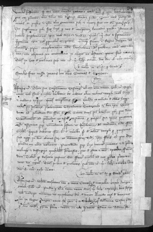 Cancillería,registros,nº536,fol.38/ Mandato. (23-9-1334)