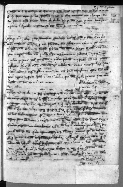 Cancillería,registros,nº531,fol.73v-74/ Mandato. (4-12-1328)