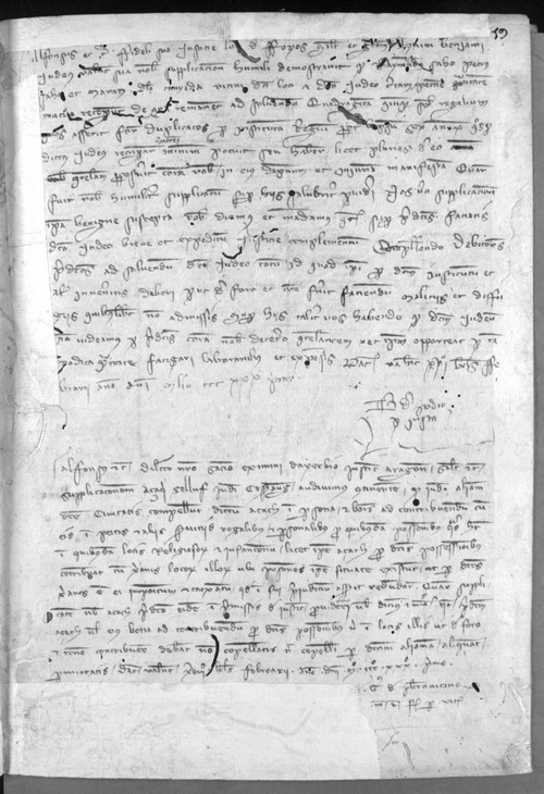 Cancillería,registros,nº450,fol.19/ Mandato. (20-1-1332)