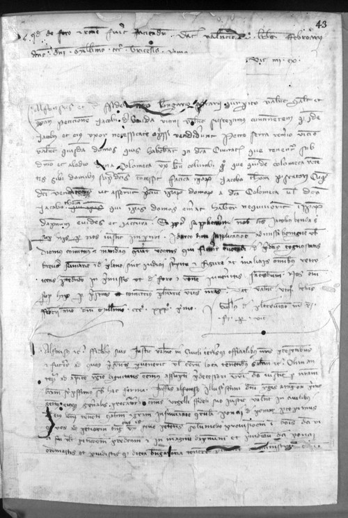 Cancillería,registros,nº450,fol.42v-43/ Mandato. (23-1-1332)