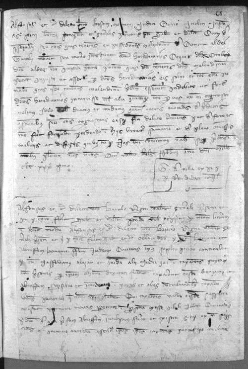 Cancillería,registros,nº450,fol.61/ Mandato. (1-2-1332)