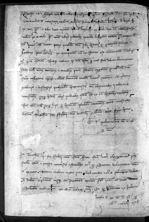 Cancillería,registros,nº450,fol.76v/ Mandato. (12-2-1332)