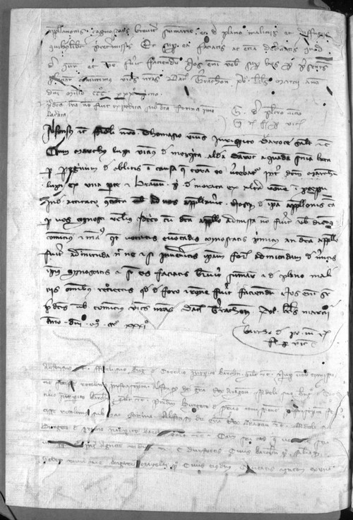 Cancillería,registros,nº450,fol.88v/ Mandato. (14-2-1332)