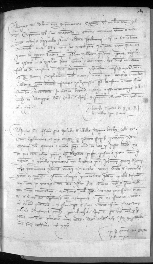 Cancillería,registros,nº439, fol.42/ Mandato. (7-9-1330)